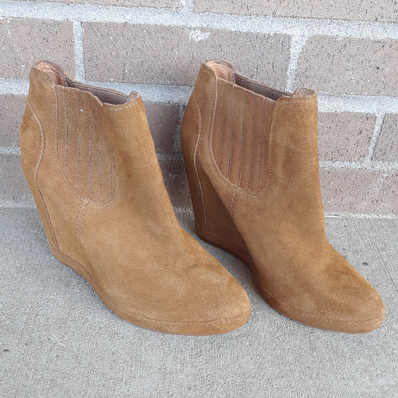 steve madden wedge ankle boots